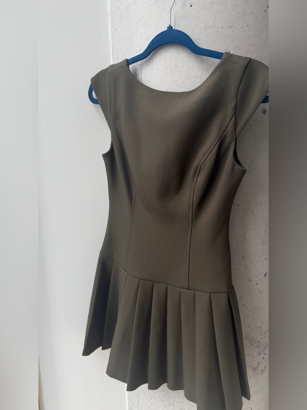 Aritzia- Sunday Best Pleated Mini Dress